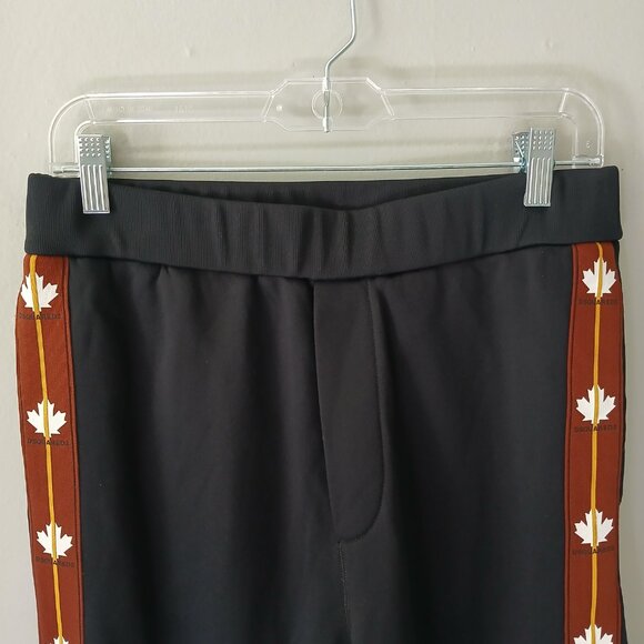 Dsquared2 Men's Size Small Jogger‎ Pants Loegoed Side 2 Pockets Ski Fit Black - Picture 2 of 15